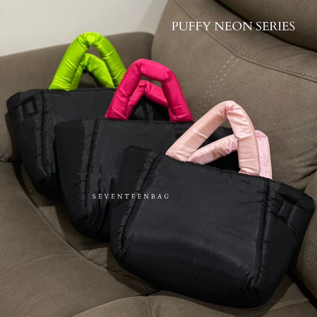 PUFFY NEON SERIES l TAS SELEMPANG WANITA - SEVENTEENBAGS SVN17272