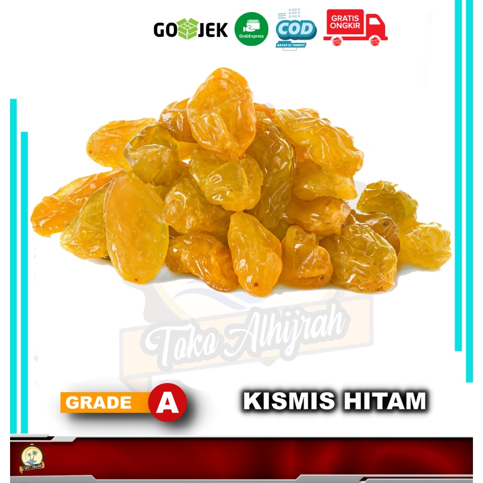 KISMIS JUMBO 1KG /KISMIS KUNING KUALITAS TERBAIK