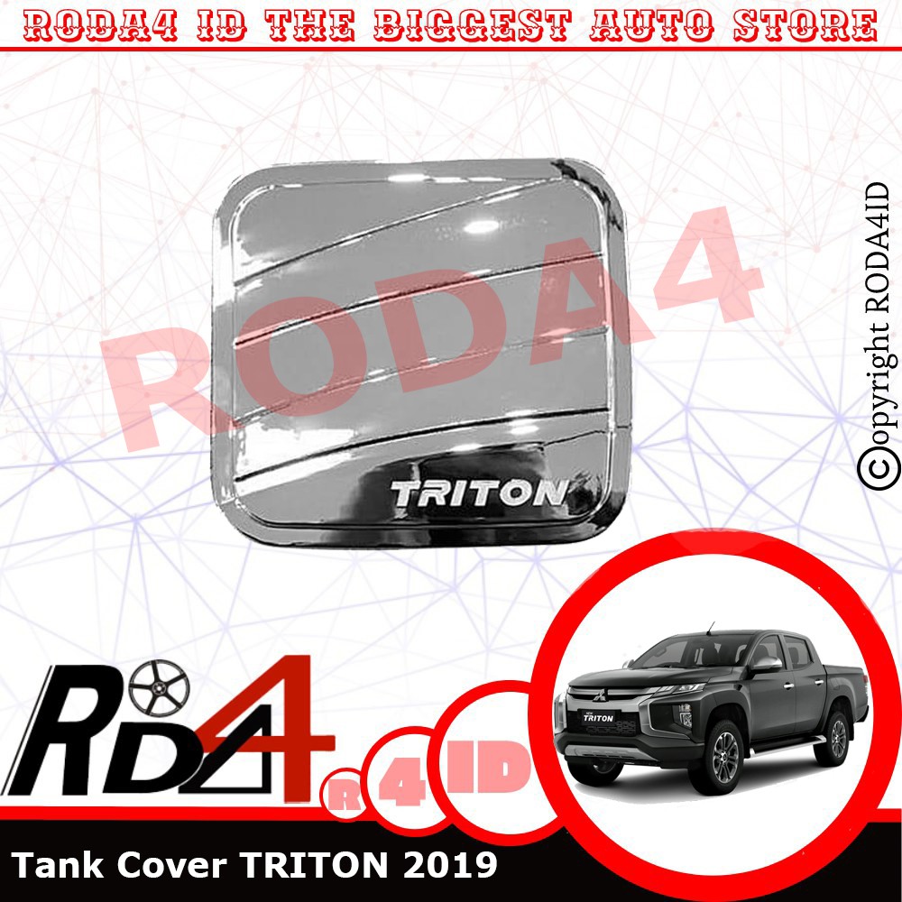 Tank Cover All New TRITON 2019  Chrome