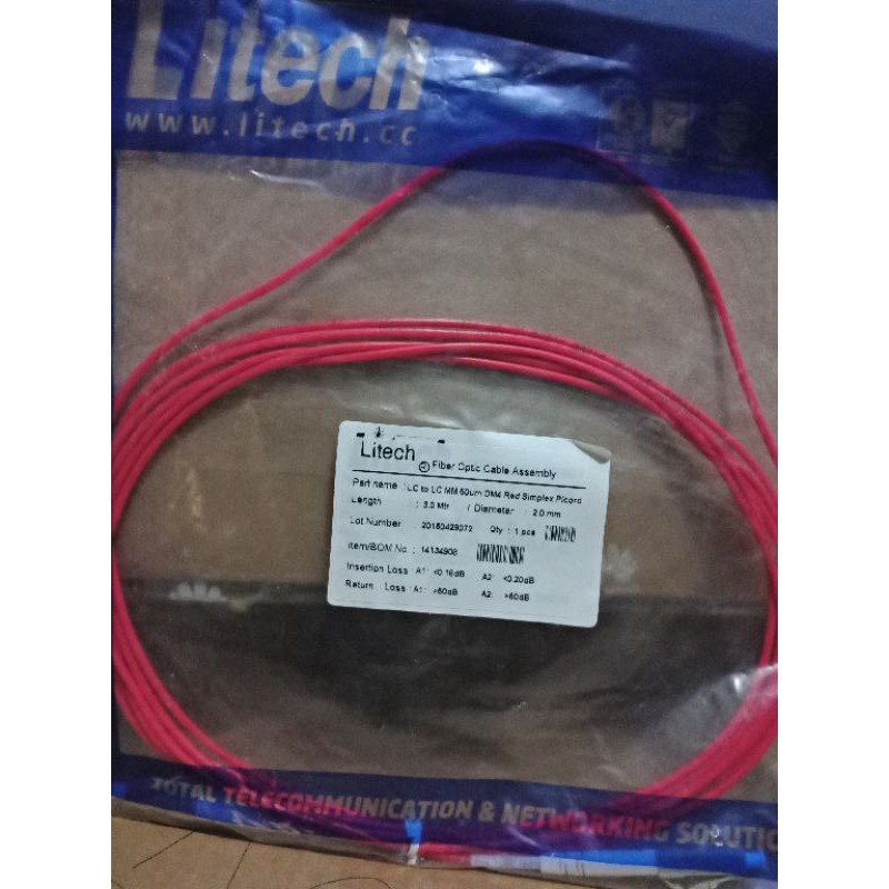 patchcord - patch cord lc lc multimode om4 Litech