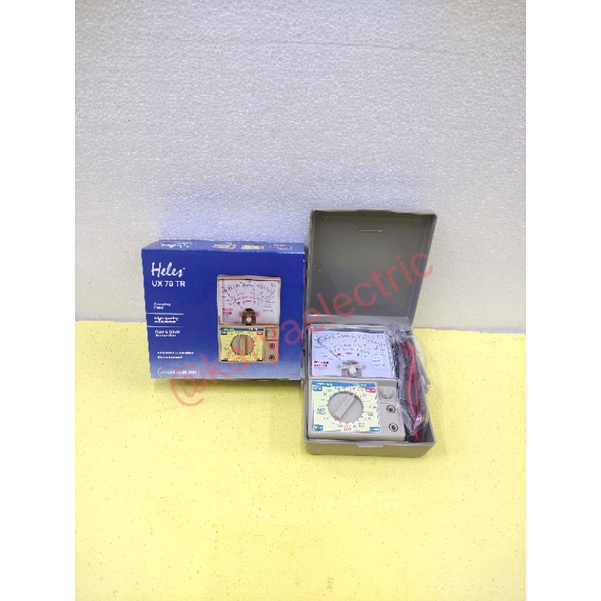 MULTITESTER TESTER MULTIMETER ANALOG JARUM HELES UX-78TR UX 78 TR