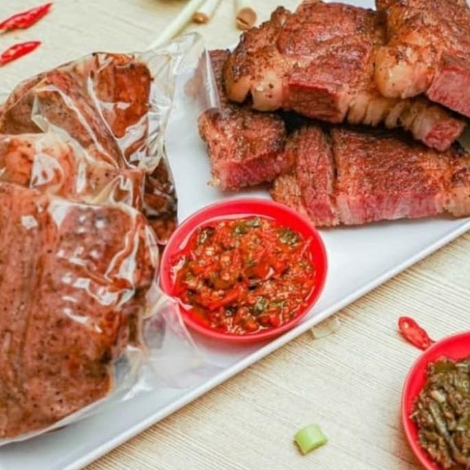 

vaargavaldian5678 Sei Sapi Se'i Sapi Lamalera Daging Asap Khas Kupang Frozen [Vacuum] TERLARIS TERPERCAYA ORIGINAL