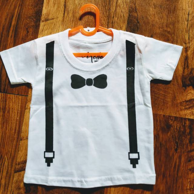 Baju Anak Kaos Anak motif dasi ukuran 1 2th Shopee Baju Anak Kaos Anak motif dasi ukuran 1 2th Shopee