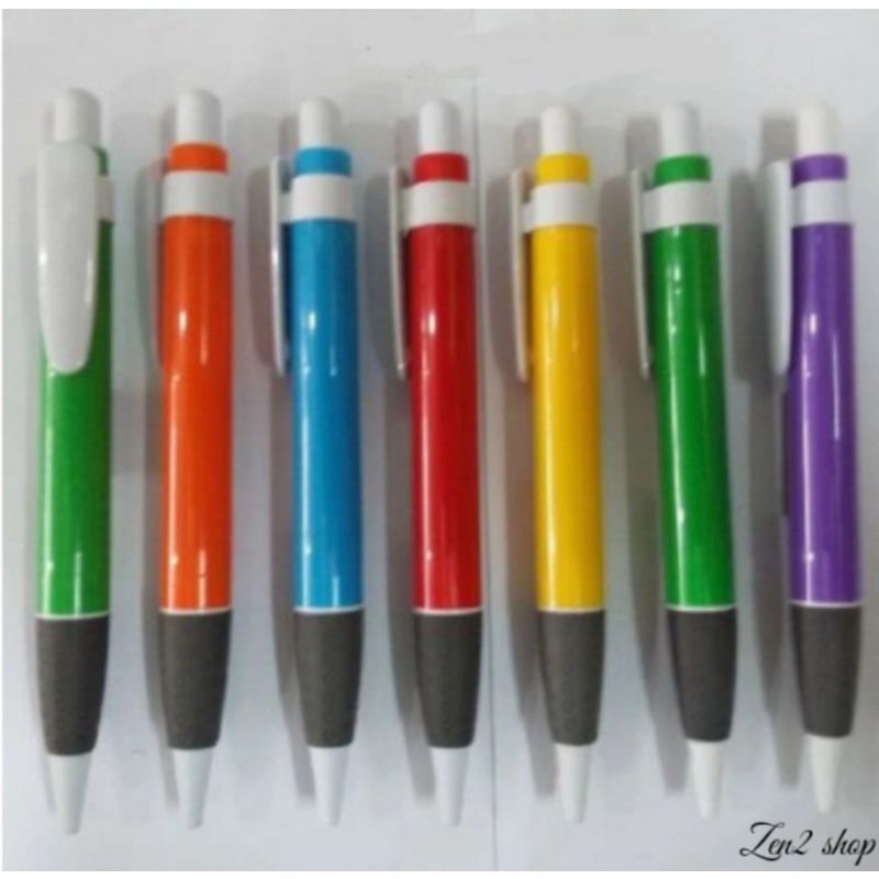 

Pulpen Plastik Gendut / Ballpoint Plastik Souvenir Promosi
