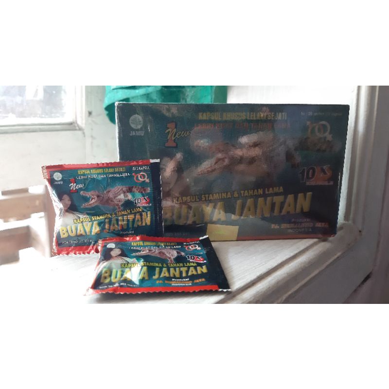 Kapsul Buaya Jantan / Jamu Kuat / Jamu herbal