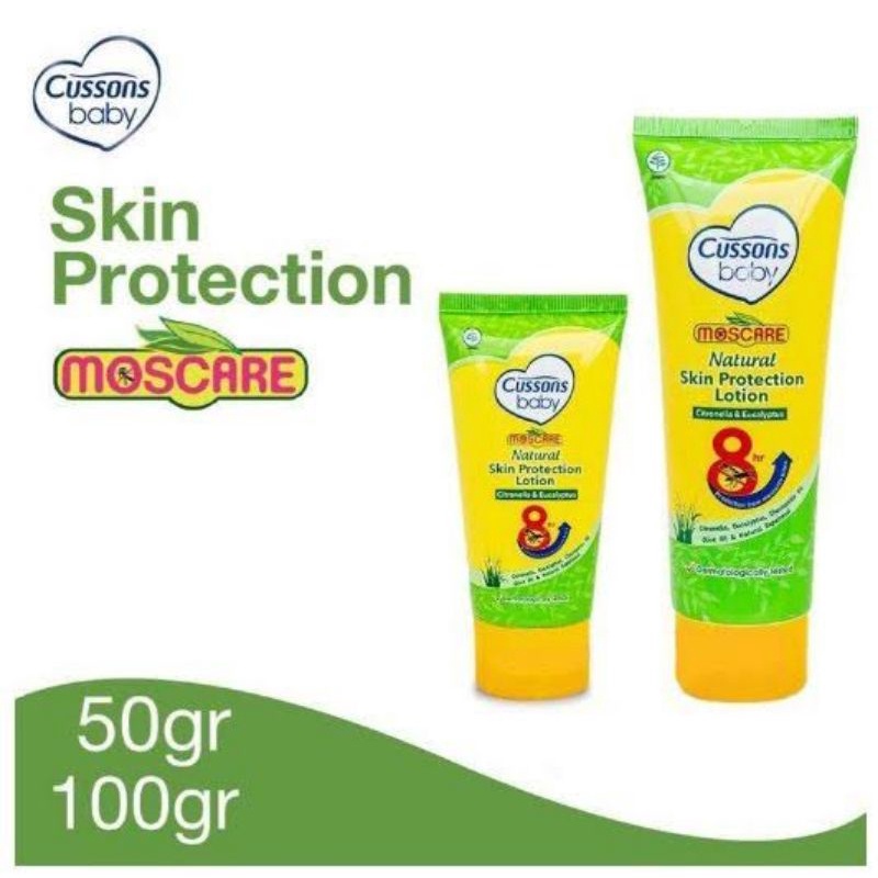 Cussons Baby Mostcare Natural Skin Protection Lotion  - Cusson Mostcare Losion Bayi - Lotion Anti Nyamuk - Krim Anti Nyamuk