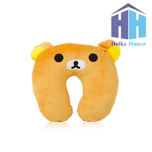 Bantal Leher Karakter Rilakuma Rilakkuma Neck Pillow Shopee