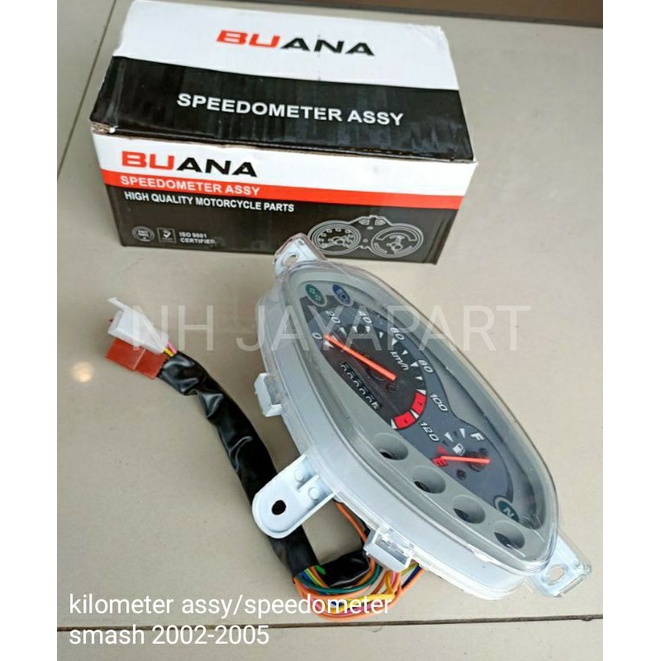 Speedometer kilometer smash
