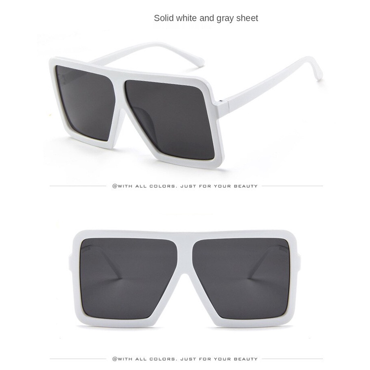 Kacamata Bingkai Besar Warna Hitam Gaya retro Eropa Amerika Untuk Pria Dan Wanita