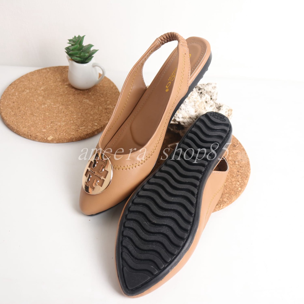 Sepatu wanita Flatshoes import tali belakang NEW GRATICA - MA049