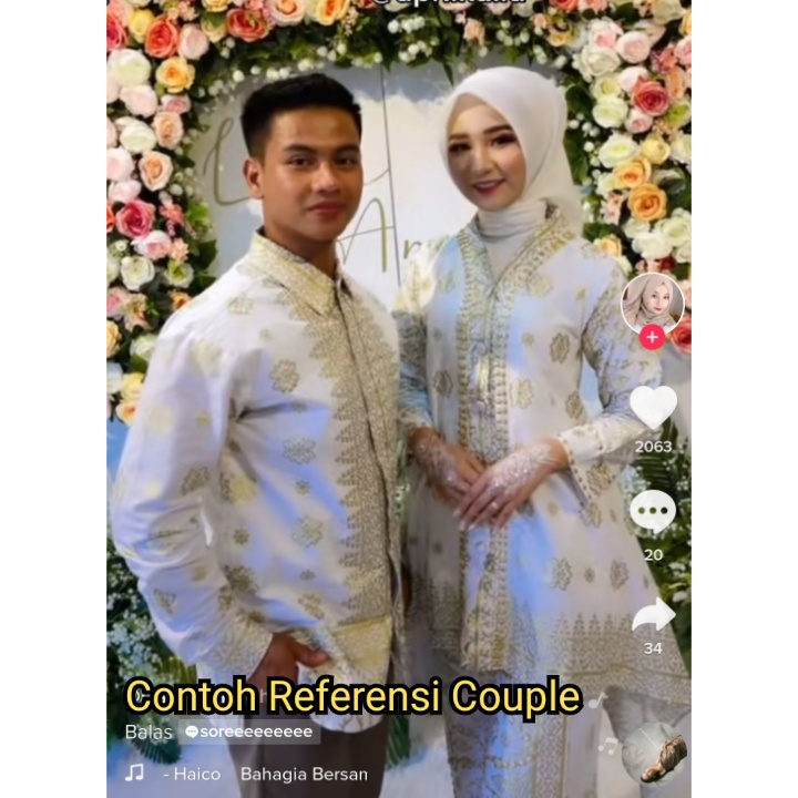 SETELAN NIA SONGKET BATIK JUPRI SONGKET PALEMBANG RUMAH KEBAYA BANDUNG RUMAH SONGKET BANDUNG BATIK JUPRI  BATIK COUPLE SONGKET PALEMBANG