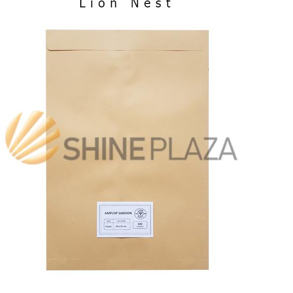 

GROSIR Amplop Coklat Samson D Folio - Lion Nest - 100 Lembar