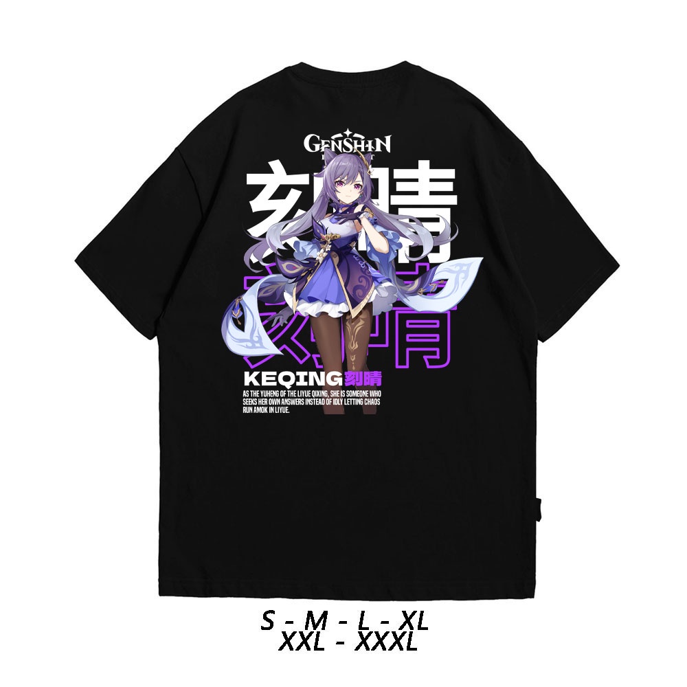 KAOS KEQING GENSHIN IMPACT | Kaos Anime |