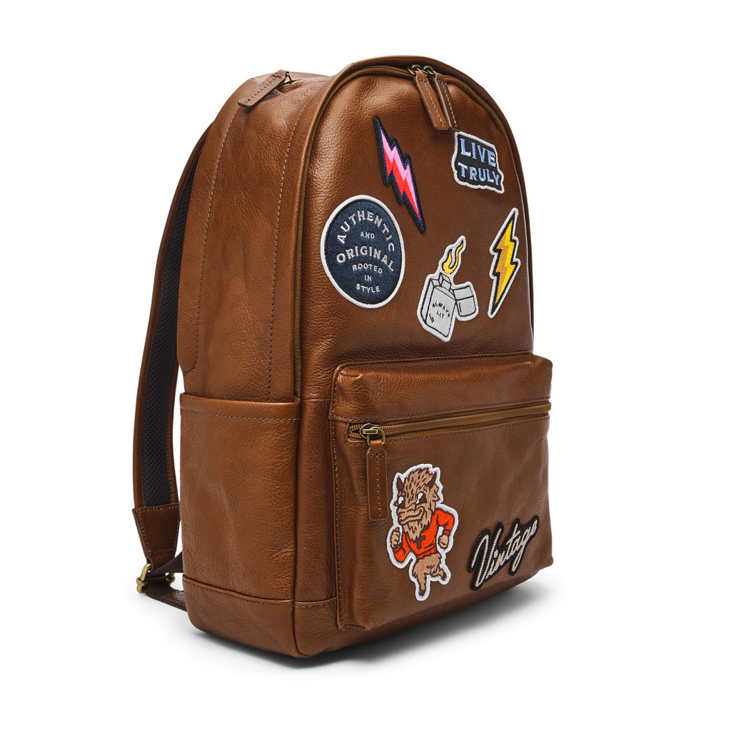 FOSSIL Buckner Backpack Cognac - Tas ransel Pria MBG9511-222