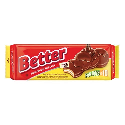 

BETTER FUN BITES VANILA BKS 100 G