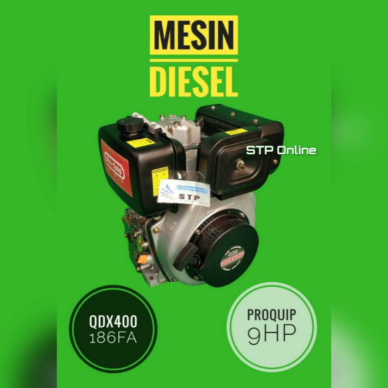 DIESEL ENGINE QDX400 PROQUIP 186FA