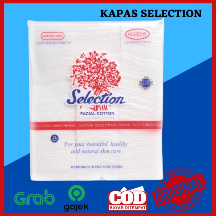 Kapas Wajah Selection Kecantikan Perawatan Facial Wash 50 gram