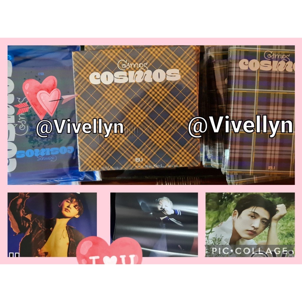 TERMURAH ALBUM HANBIN BI : COSMOS sealed . BISA PILIH VERSI ALBUM (READY)