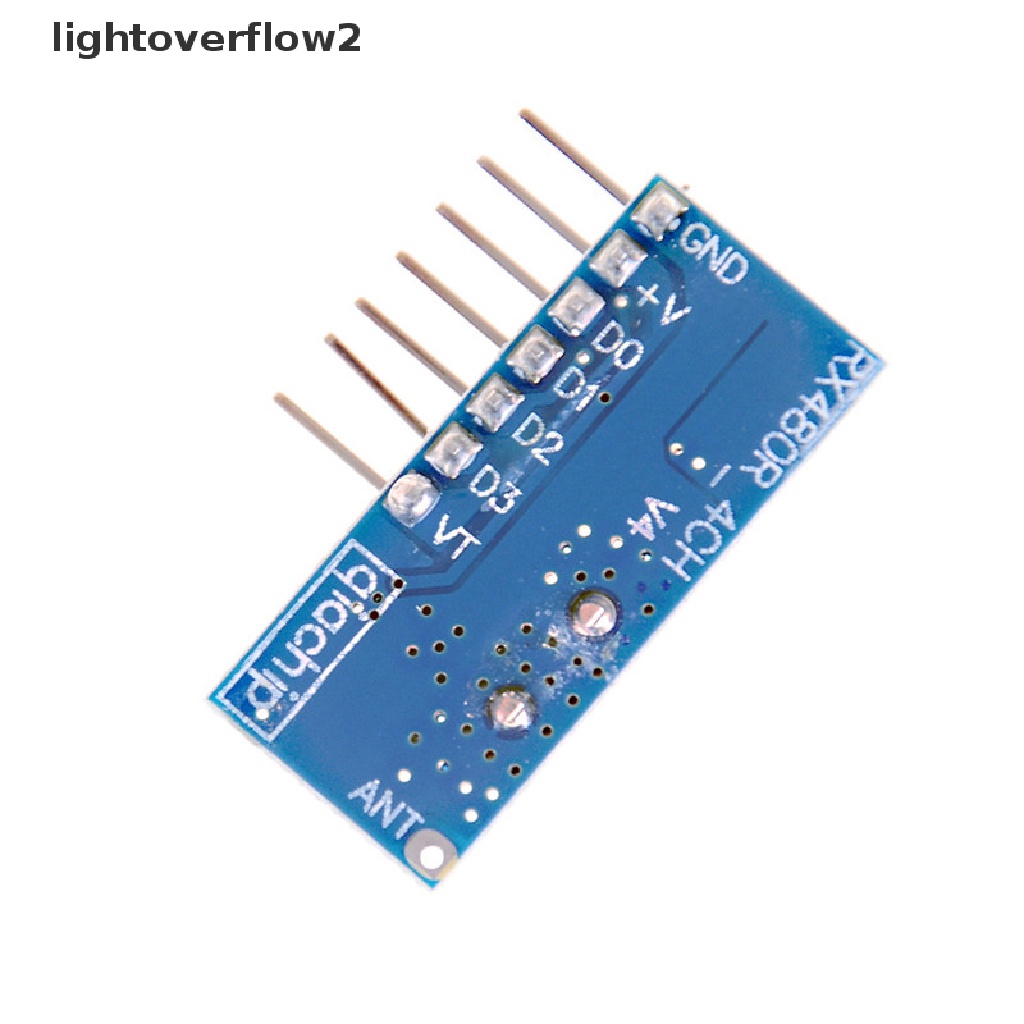 (Light2) Modul Decoder Rf Wireless 433mhz 1527 Untuk Belajar Kode