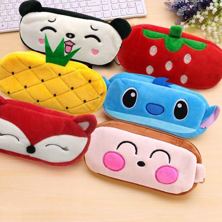 

Model terbaru HZM67 MOGYMOGY HL0119 Tempat Penyimpanan Pensil Dan Make Up Pouch Kosmetik Karakter Lucu Bahan Kain Murah HZM