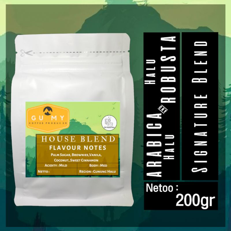 

kopi house blend halu 200gr // kopi // kopi gunung halu //coffee halu