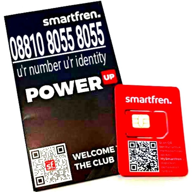 Nomor cantik Smartfren13 digit super rapih super langka 8055 8055