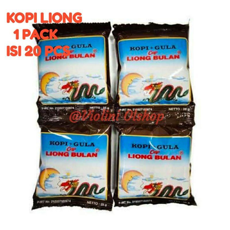 

Kopi liong + gula