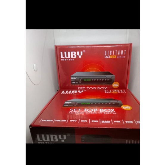 Set Top Box Luby DVB-T2-01 hrg 1koli
