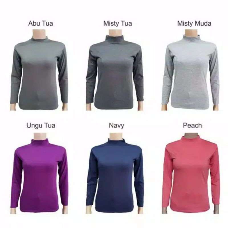 Menset baju / dalaman baju / Manset baju / Manset murah / kaos polos lengan panjang