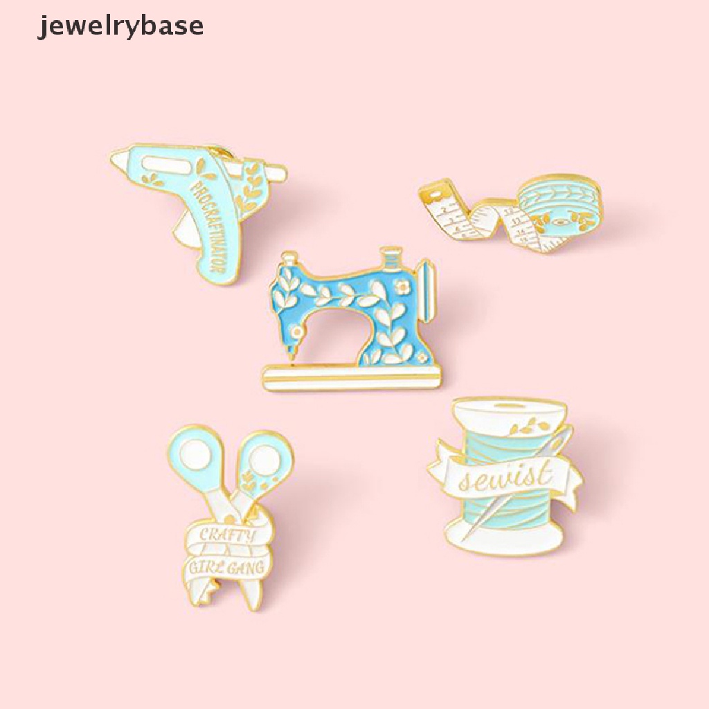 1 Pc Bros Pin Desain Kartun Mesin Jahit Untuk Hadiah