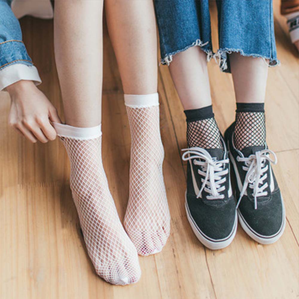 Kaos Kaki Jala Jaring Semata Kaki Ankle Net Socks