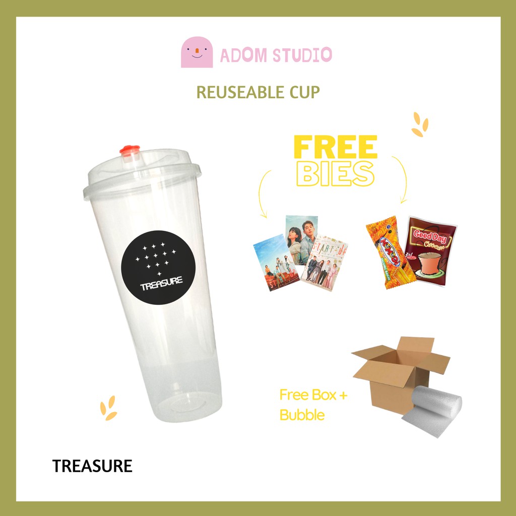 REUSABLE CUP TREASURE 700ML / MERCHANDISE TREASURE / BOTOL MINUM