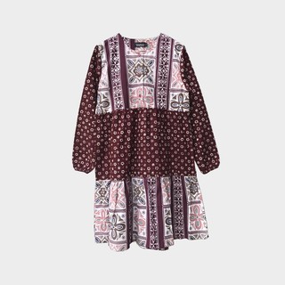  Batik  Adista Tunik Maroon Shopee Indonesia