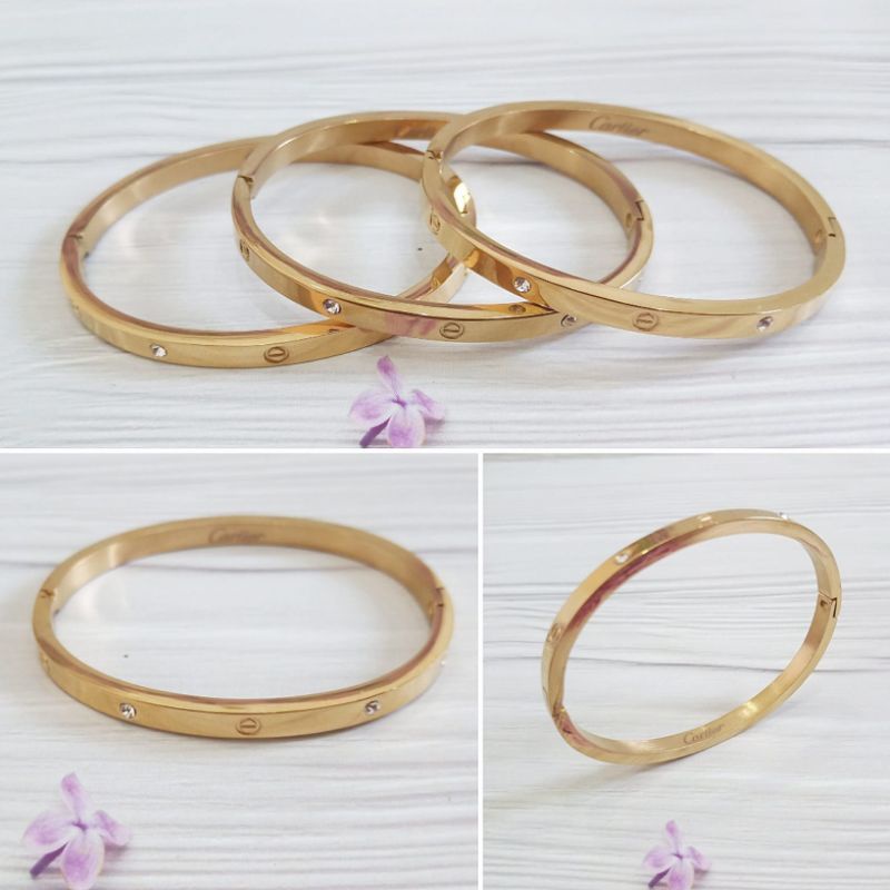 Gelang Anak Titanium Gelang Bangle Anak Anti Karat Dan Tidak Mudah Pudar