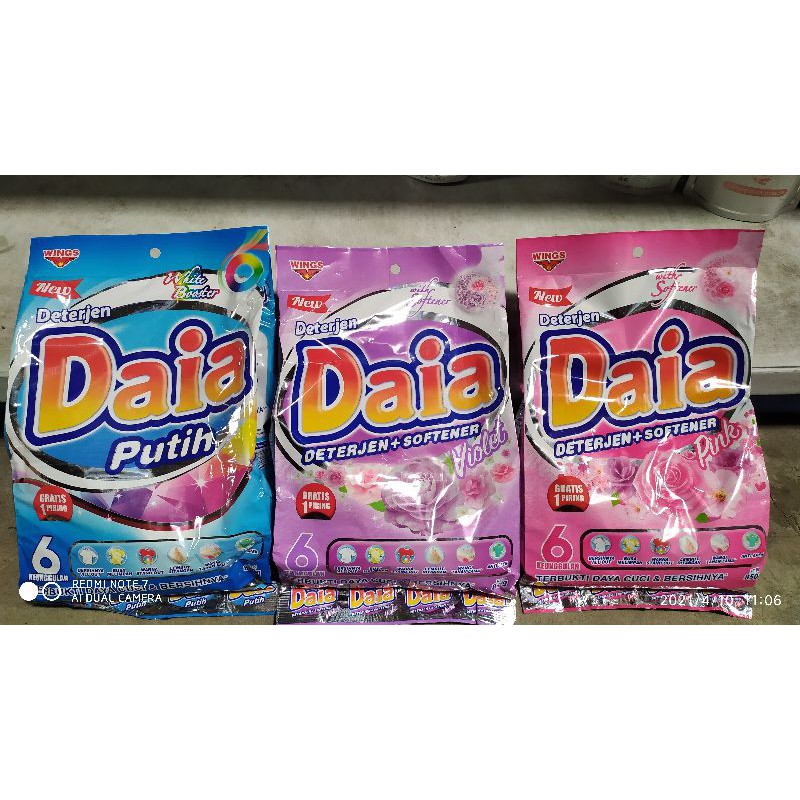 Daia Deterjen bubuk 850gr