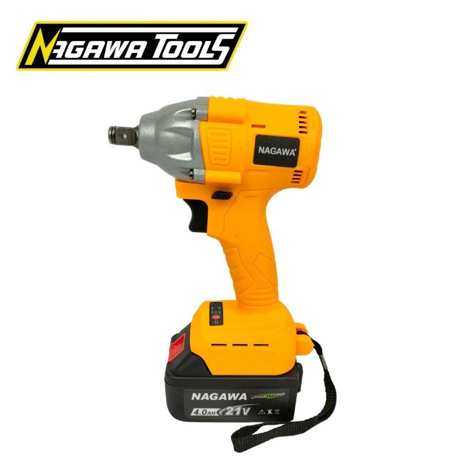 cordless impact wrench mesin pembuka baut NAGAWA NCIY212U ONESET