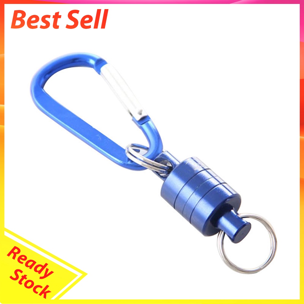 Outdoor Magnetic Buckle Portable Carabiner Lure Magnet Hanging Clasp Holder