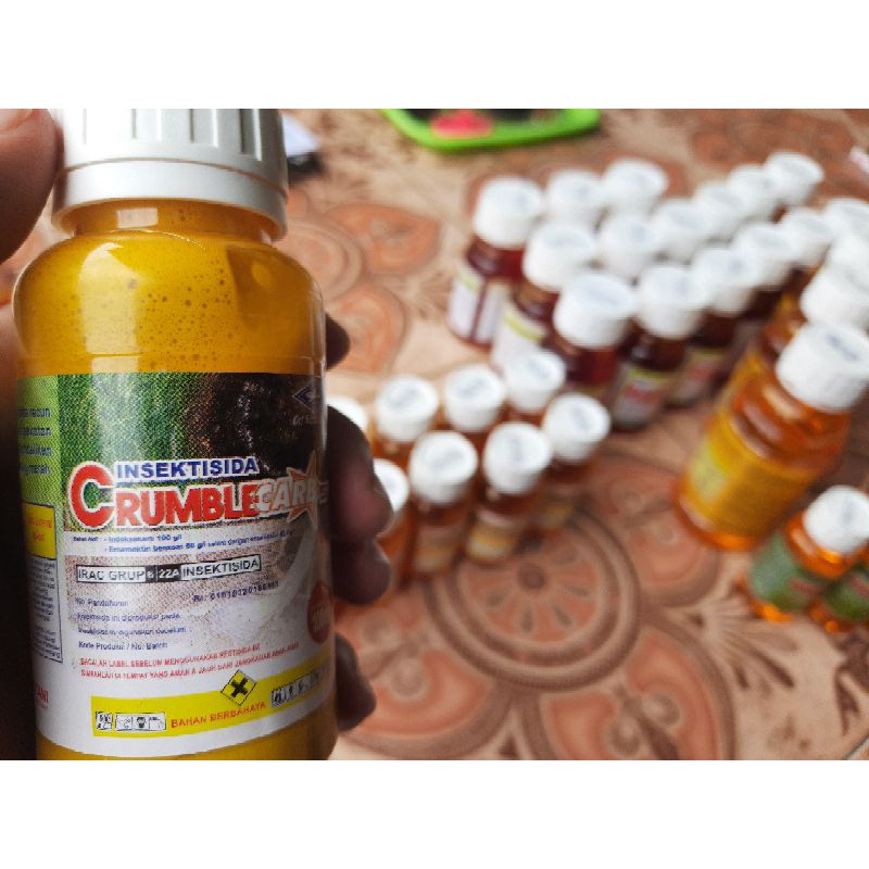 PRODUK- OBAT ULAT AMPUH CRUMBLE CARB 100ML OBAT PALING AMPUH DIKELASNYA ULAT .