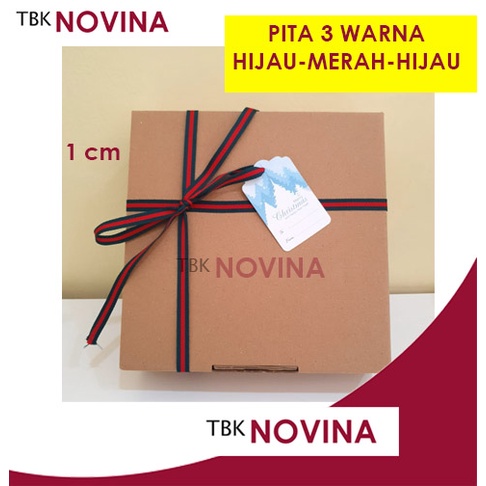 [ 1 meter] PITA NATAL / MERRY CHRISTMAS / PITA 3 WARNA