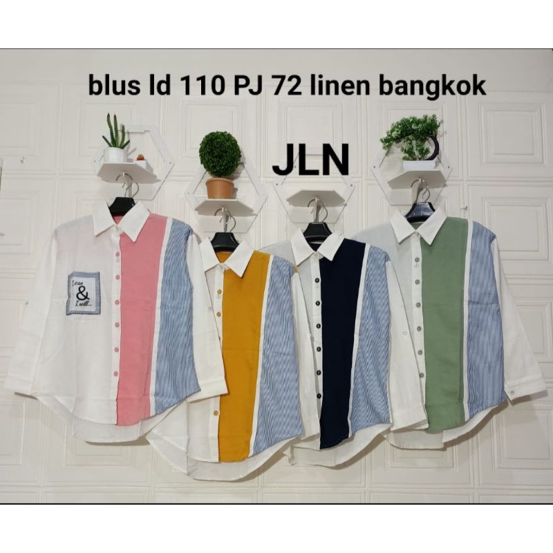 blus linen bangkok