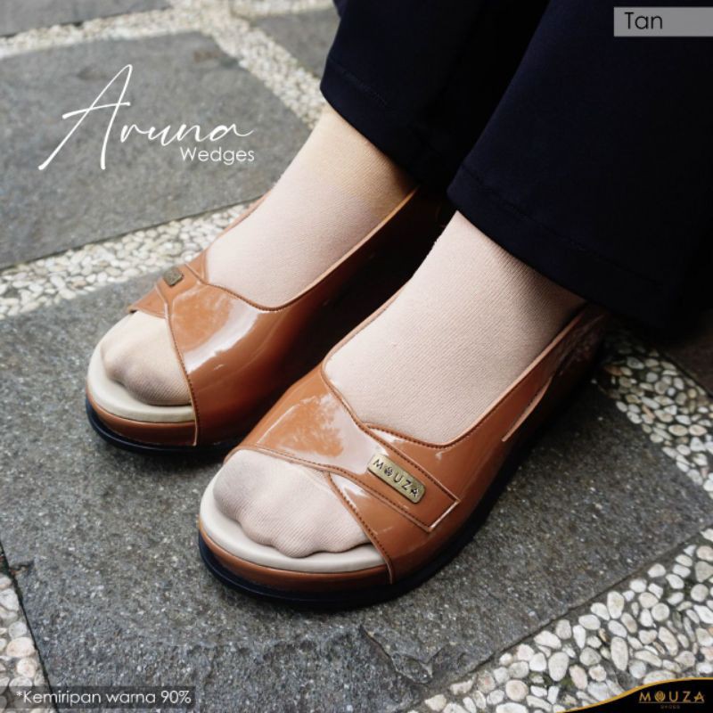 Mouza - Aruna Wedges by Mouza / Sepatu Sandal Wedges