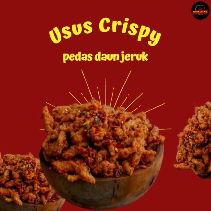 

Usus Crispy Pedas Daun Jeruk