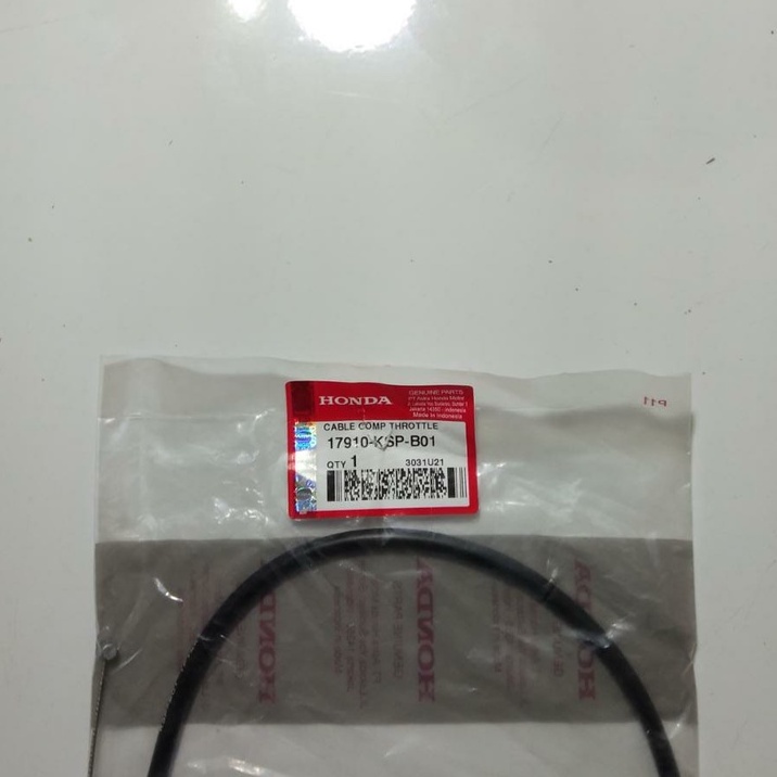 Kabel Gas Cable Comp Throttle Honda Mega Pro Mono 17910 KSP B01