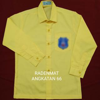 Baju Kuning Lengan Panjang Pakaian Sekolah Baju Sekolah Seragam Sekolah Kemeja Kuning Shopee Indonesia