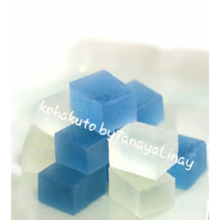 

kohakuto plain sweet biru putih 300ml