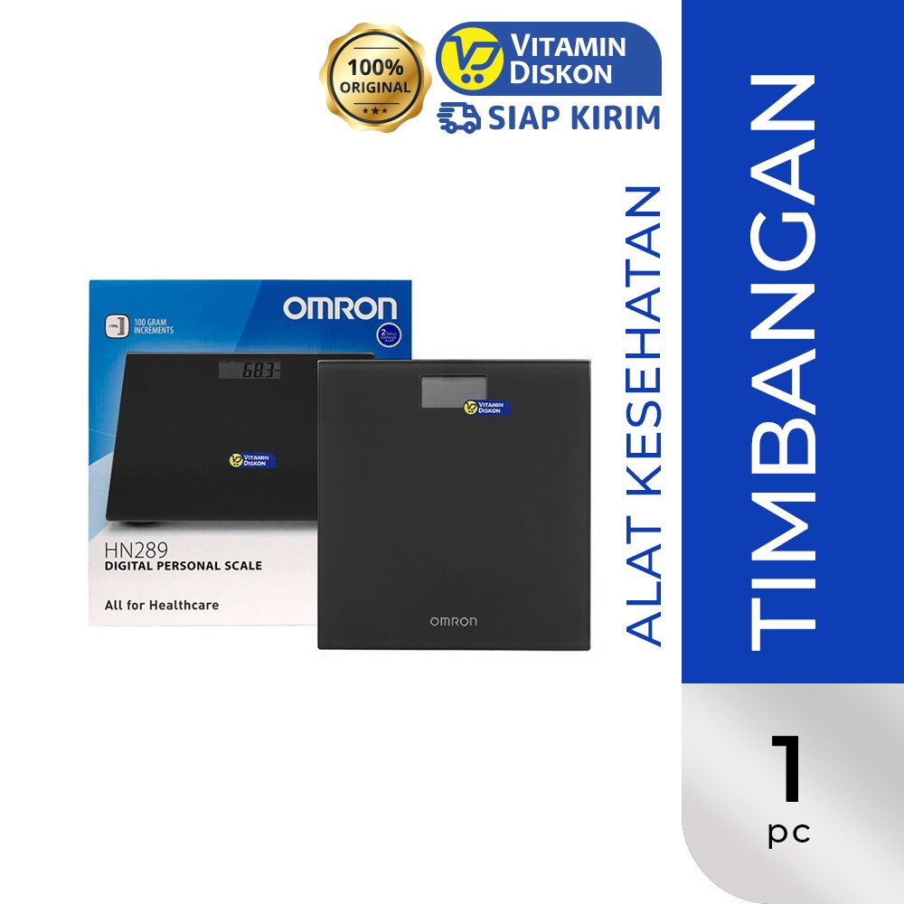 Omron Digital Personal Scale HN-289 | Alat Kesehatan Timbangan Berat Badan Digital