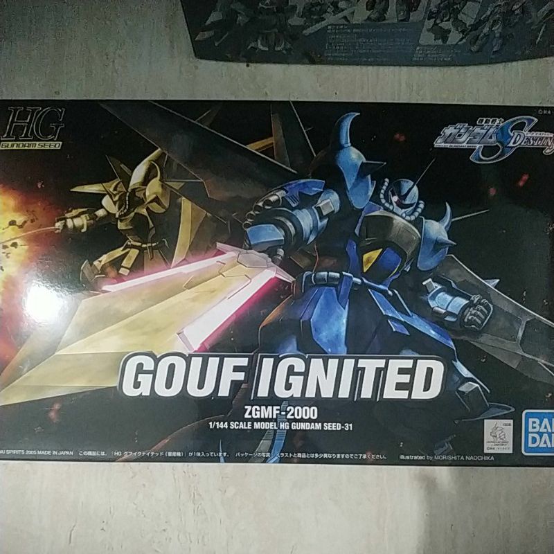 hg gouf ignited gundam seed destiny
