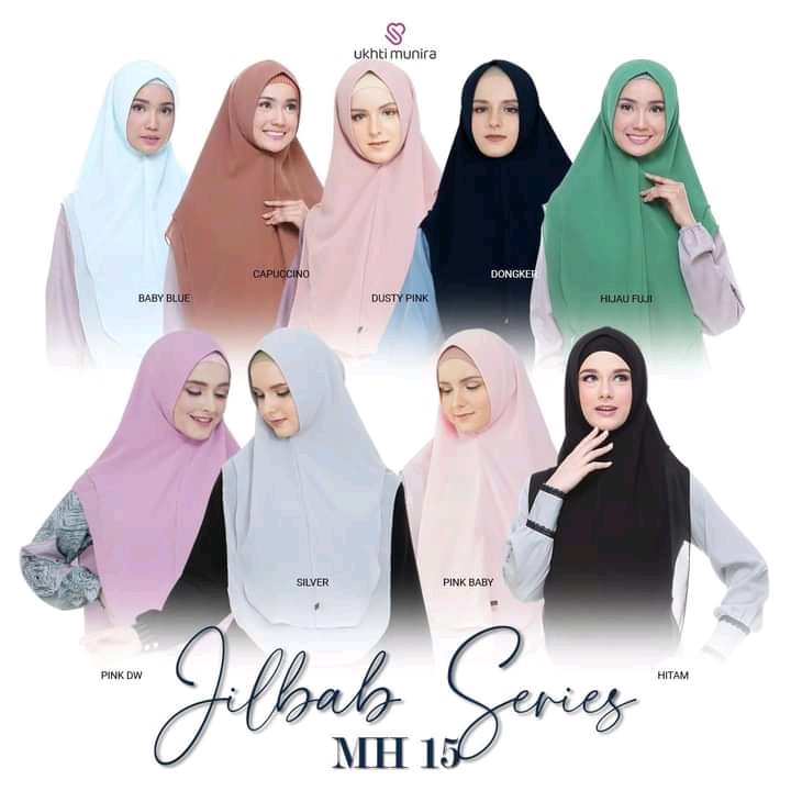 HIJAB OVAL CERUTY/HIJAB SYAR'I CERUTY PREMIUM/KHIMAR CERUTY BABYDOLL/KHIMAR CERUTY BABYDOLL 2 LAYER/