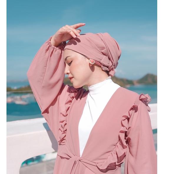 Recomended.. Turban Instant / Pasmina Instant Turban Koyu