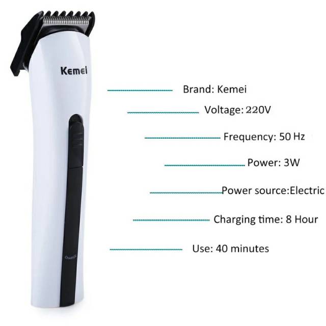 ALAT CUKUR RAMBUT KEMEI ELEKTRIK PORTABLE HAIR TRIMMER SHAVER PENCUKUR BULU KUMIS JANGGUT JENGGOT